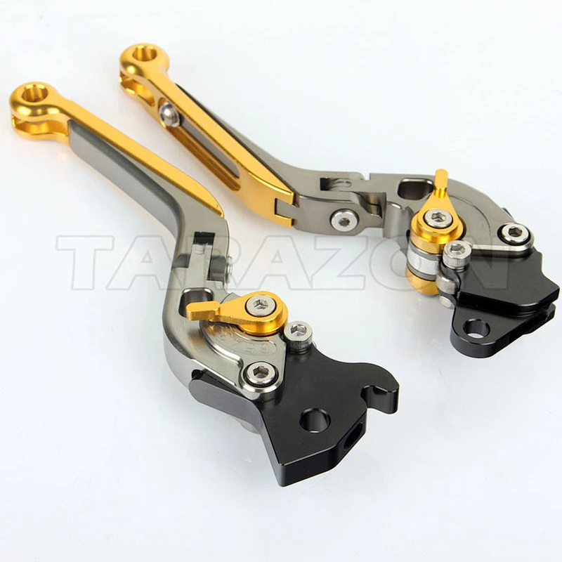 Motorcycle parts China cnc adjustable hand brake clutch lever for FZ 16