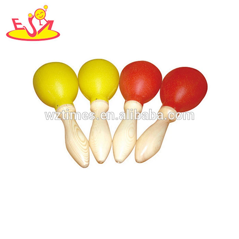 Wholesale cheap baby plastic mini maracas customize kids plastic mini maracas for sale W07I072