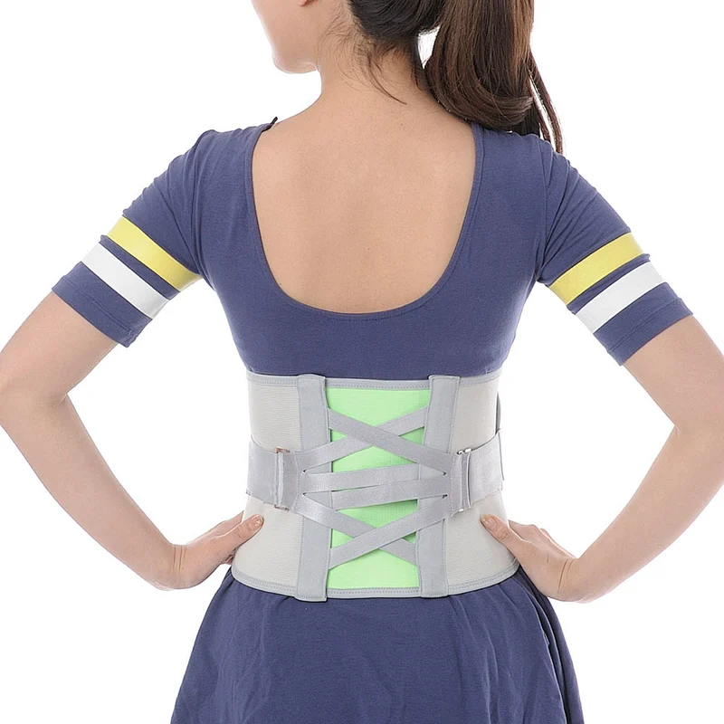 Back Brace Support Belt Helps Relieve Lower Back Pain Knitted Waist Corset