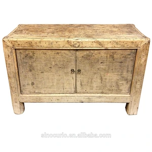 chinese antique asian furniture oriental style wooden natural cabinet