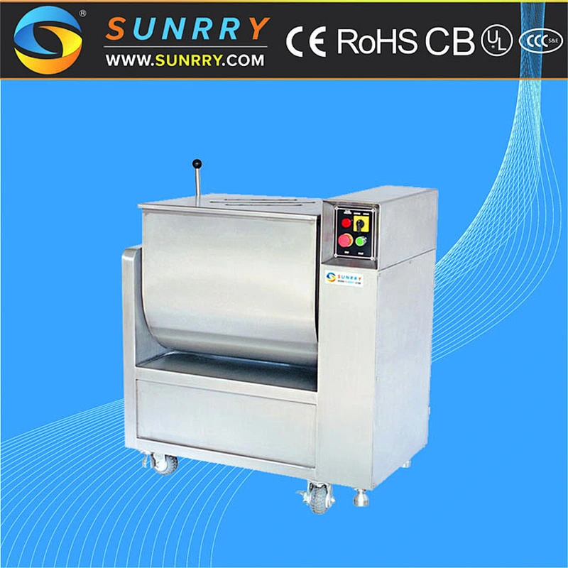 Horizontal Mixers 70 L/time Spray Painted Meat Mixer Machinery and Meat Mixer Grinder for Food Filling Equipment