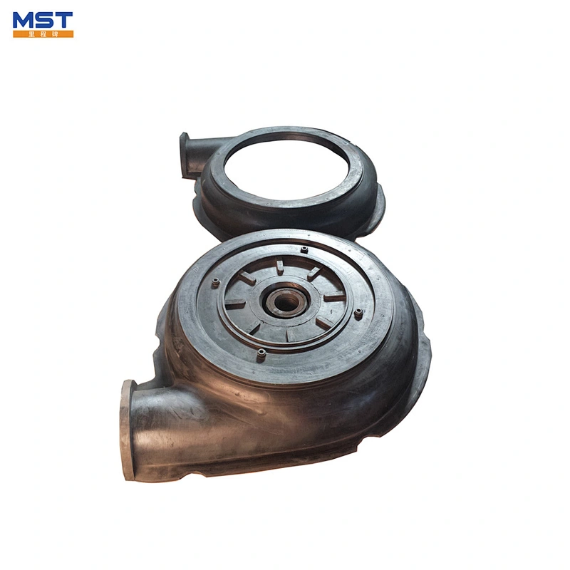 Centrifugal slurry pump parts rubber impeller