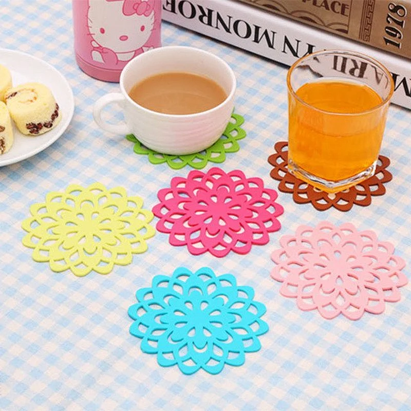 Heat Insulation Skid Proof Vintage mug mats