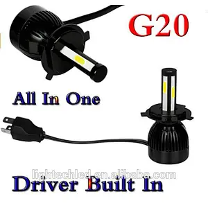 G20 COB 4 SIDE LED Car Headlight 80w H1 Motorcycle Led Driving Lights Auto Led Headlights H4