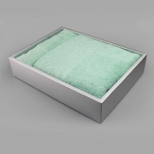 2018 New Style Hand-Made Bath Towel With Beautiful  Silk Printing Package Box