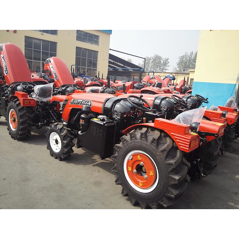 Cheap price 30HP 4x4 type garden agriculture farm mini wheel tractors YFT304