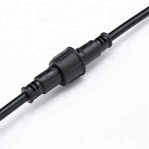 IP68 Waterproof Circular M18 2-6pin Poles Male Female Cable Connector for Lighting Project LED Light