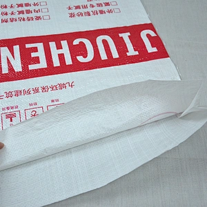 Customized wholesale industry uses 25kg 50kg pp cement block bottom valve bag