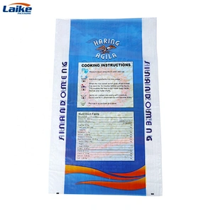 50kg Maize flour packaging bag bopp lamination film  potato bag for rice price