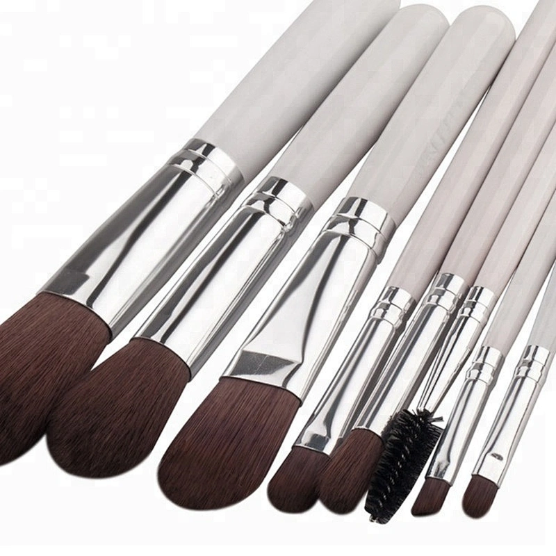 8pcs/set  Private Label Beauty Makeup Cosmetic Brushes Blusher Eye Shadow Eyelash Concealer Brushes Tools Set Kit