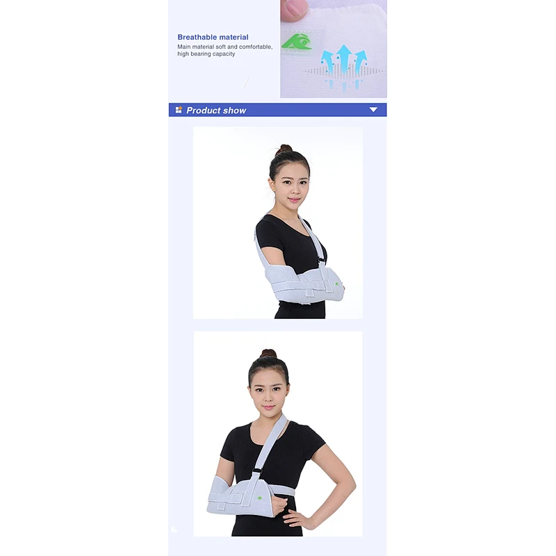 China Supplier Orthopedic Medical Arm Sling Universal CE FDA ISO