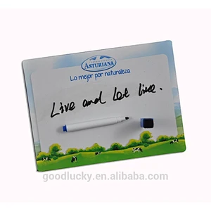 promotion mini whiteboard refrigerator magnet memo board from china factory