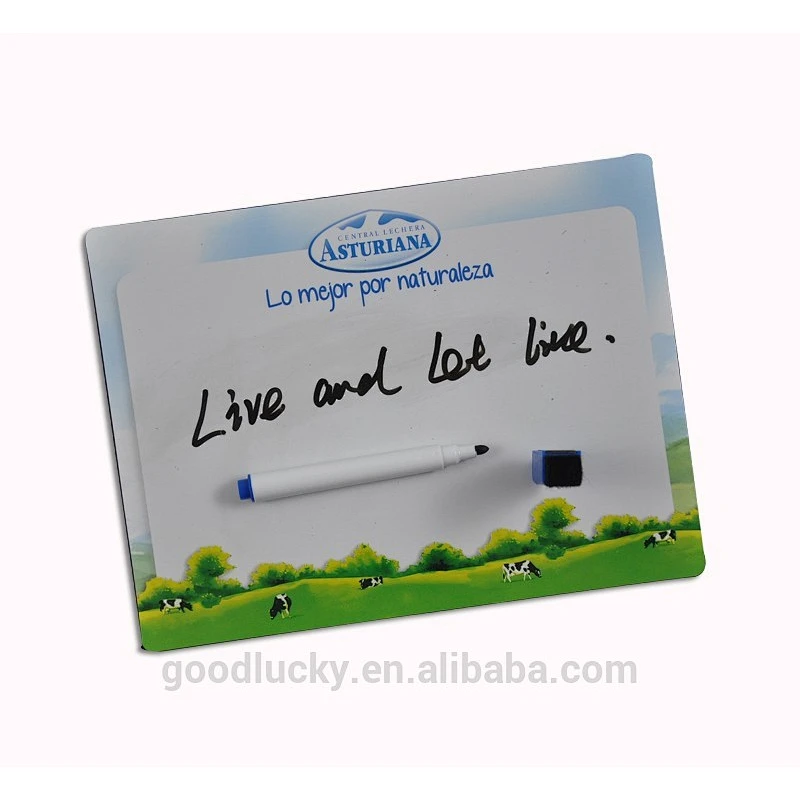 promotion mini whiteboard refrigerator magnet memo board from china factory