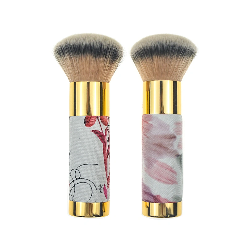 High quality cosmetic face brush synthetic private label makeup blush powder brush