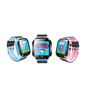 Children smart watch phone with camera GPS track kids wrist band watch