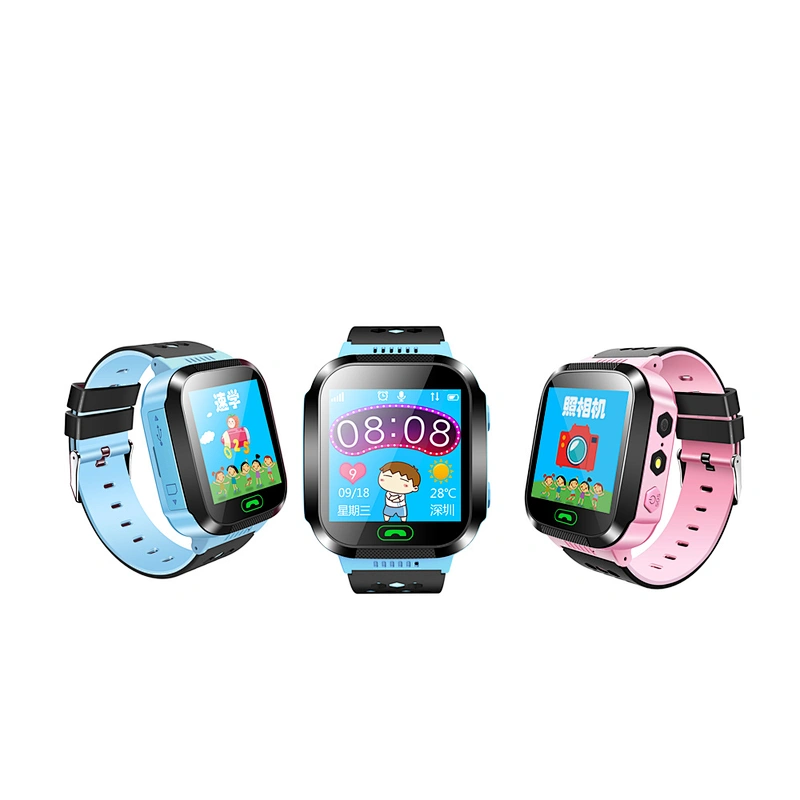 Children smart watch phone with camera GPS track kids wrist band watch