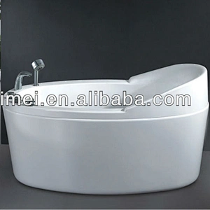 New Design Soaking Bathtub Clear Acrylic Cheap Freestanding Bathtub