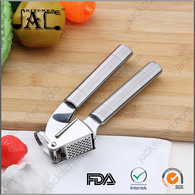 Gloriously Designed Stainless Steel Kitchen Garlic Press