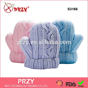S3166 OEM silicone Knitted mitten soap mold Knitted mitten mold for christmas