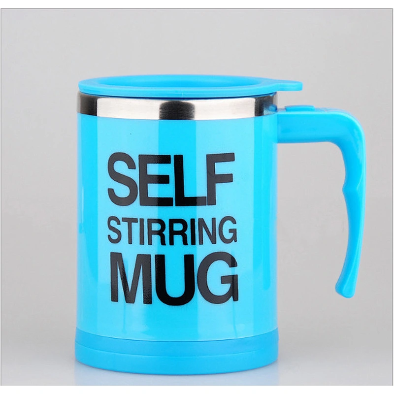 promotion gift 400ml coffee mixer Auto Coffee Mugs Self Mixing Cup