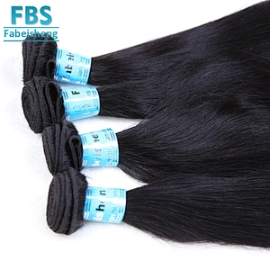 2018 FBS high quality straight virgin human hair 100% unprocessed human hair extension
