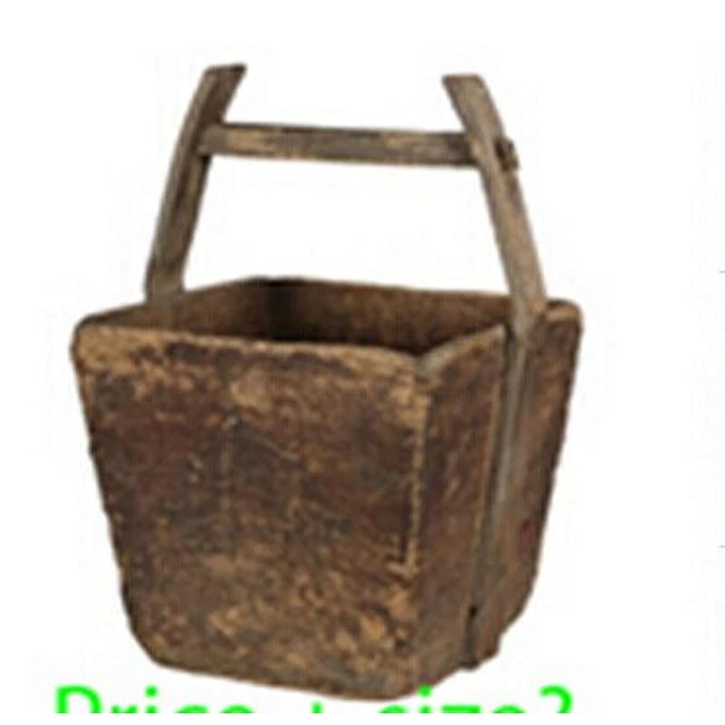 Wholesale Rustic Antique Vintage Barrel garden wooden bucket