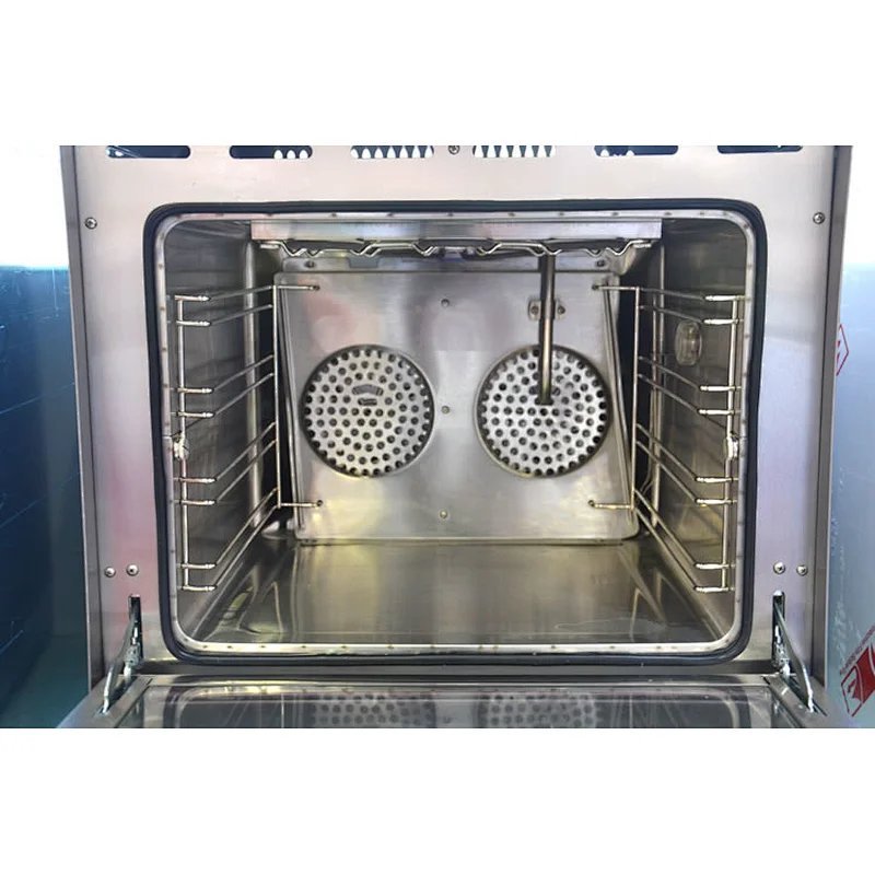 Commercial 4 trays halogen convection oven and naan tortilla bread making machine