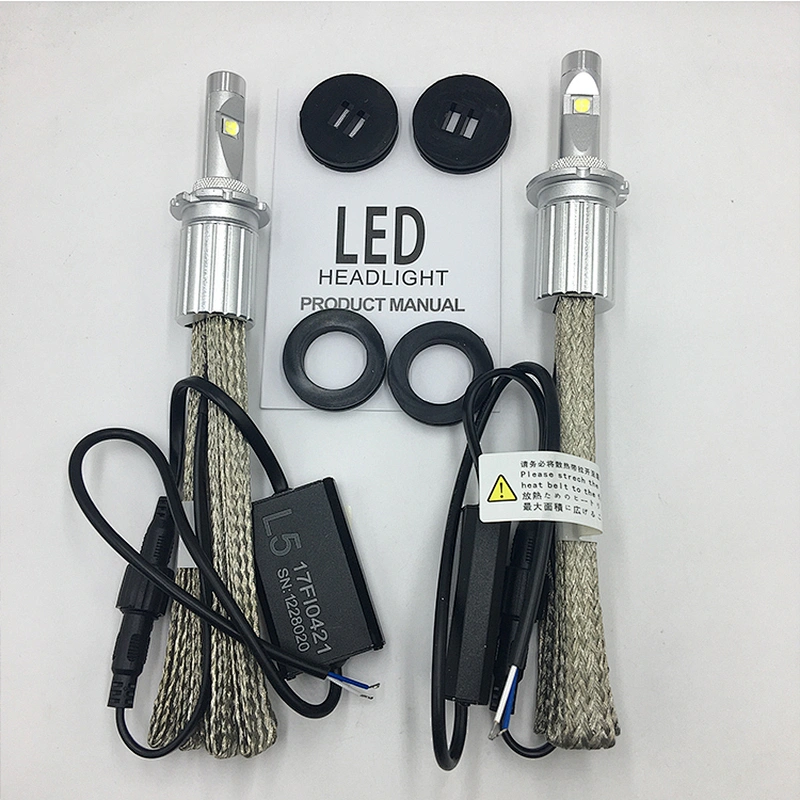 New Auto Parts accessory L5 D1 2 3 4 Super bright H4 H13 9004 9007 LED Car Headlight bulb 4800lm