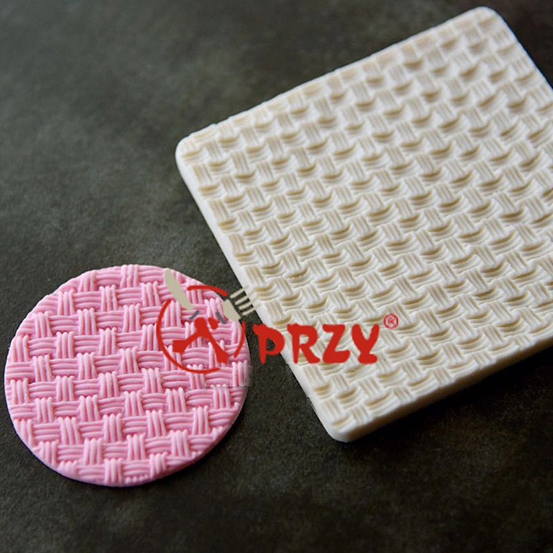 knitting shape fondant mold silicone molds for cake decorations 8 types Printing pad mold