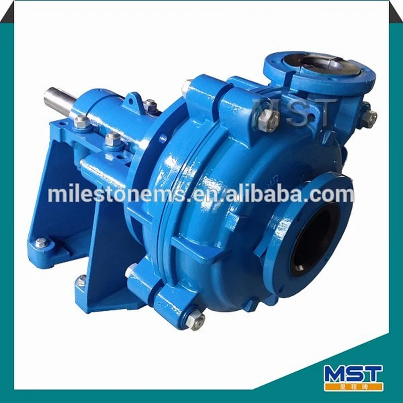 Belt drive large mining gravel slurry pump