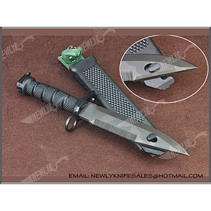 New Design Colorful Titanium Coating Military Tactical Survival Knives