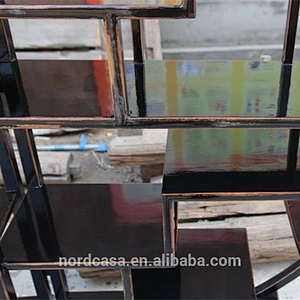 Chinese antique wooden bookshelf