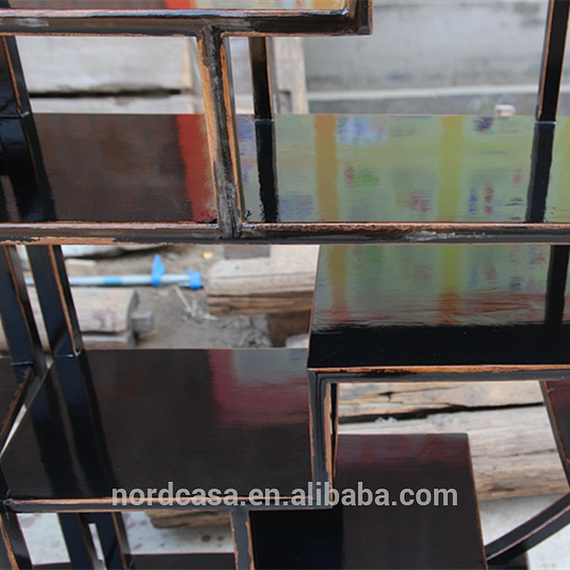 Chinese antique wooden bookshelf