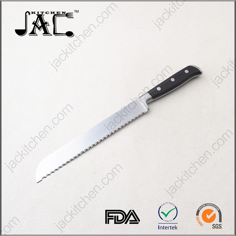 FDA Stainless Steel 8 Inch Yangjiang Kitchen Knife Manual Bread Cutter
