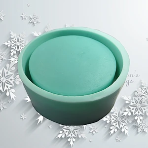 Nordic cement flower pot  silica gel creative simple home decoration Concrete planter silicone Molds