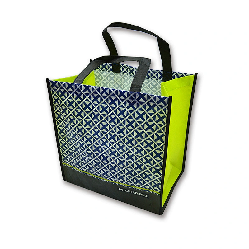 China promotional laminated pp non woven shopping plastic saree bag