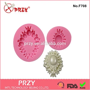 cake jewelry decorative fondant silicone mold