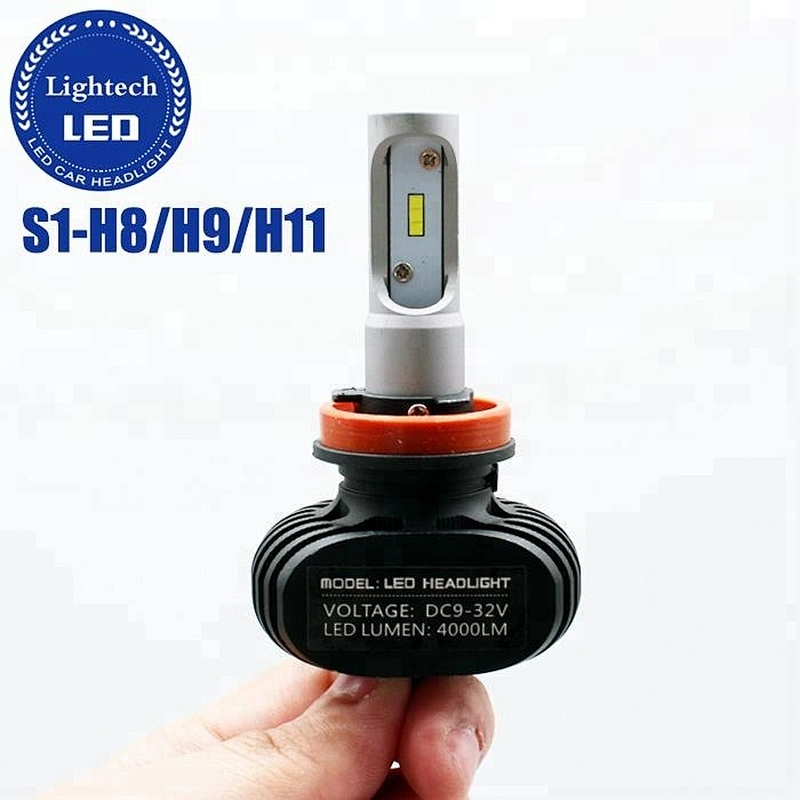Lightech H1 H4 Led Chip High Lumens H11 Car Led Headlight