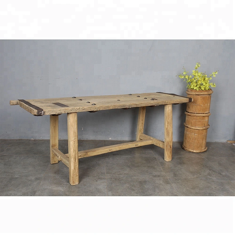 orieantal chinese antique distressed reclaimed elm wood nightstand bedroom furniture