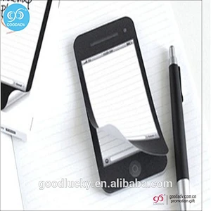 magnet custom shaped sticky notepad memo pad