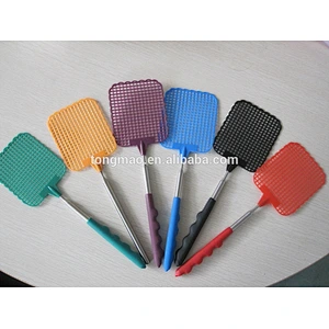 Cheaper prices Stainless Steel Handy Adjustable flyswatter, killing flies, mosquitoes and other pets