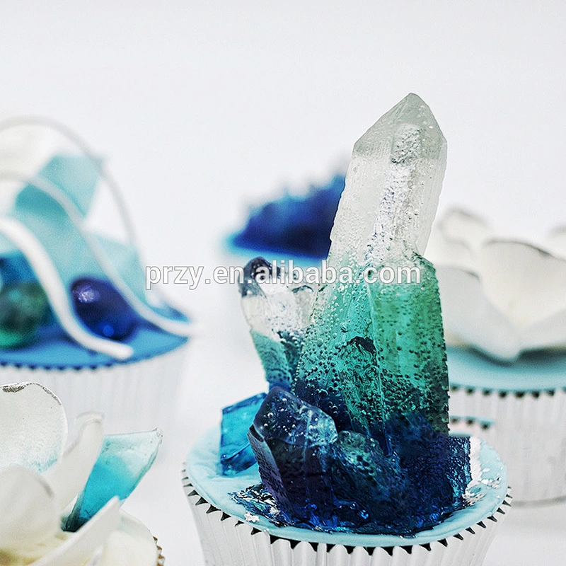 3D Silicone cake mold silicone molds candy mould chocolate moulds crystal icicle 4 shape aroma stone moulds
