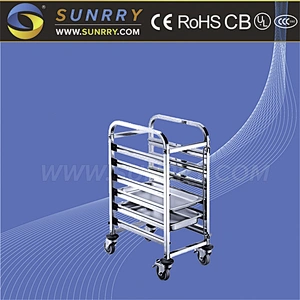 Stainless Steel Bakery Rack Trolley/Stainless Steel Bakery Trolley/Food Trolley For Sale (SY-TR611 SUNRRY)