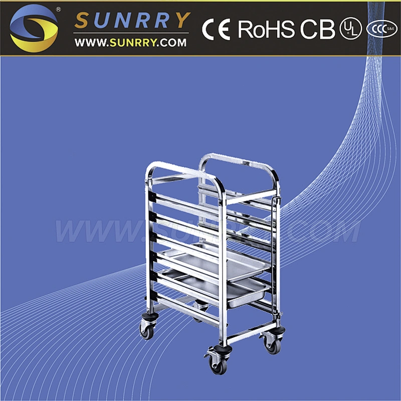Stainless Steel Bakery Rack Trolley/Stainless Steel Bakery Trolley/Food Trolley For Sale (SY-TR611 SUNRRY)