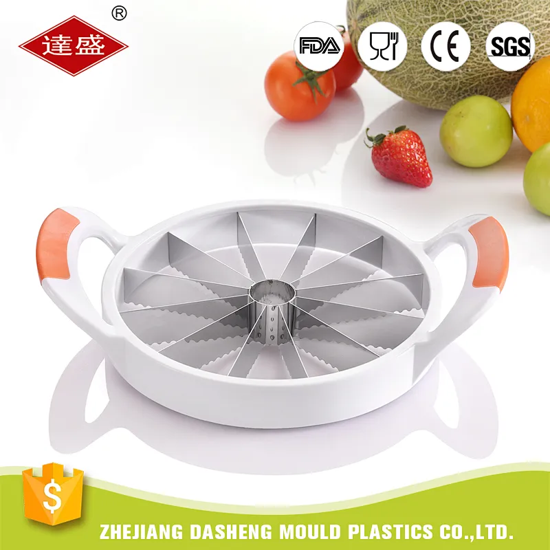 Top manufacturer cheap plastic stainless steel fruit tools melon cutter