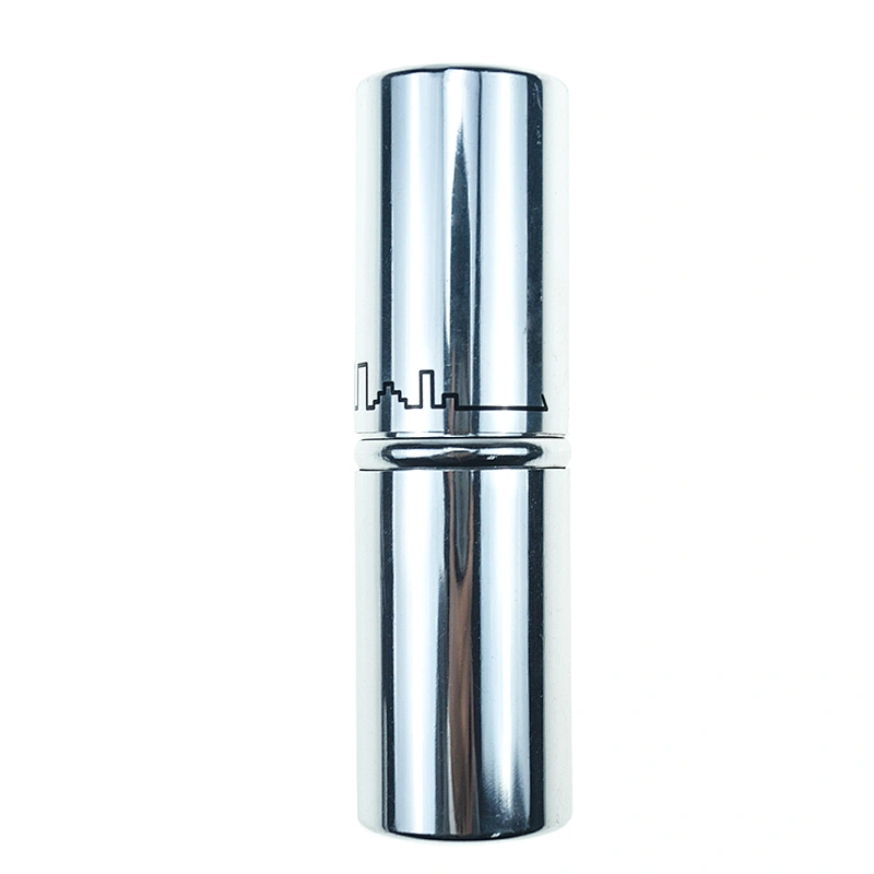 Customer logo Silver metal handle Synthetic hair high quality retractable power brush