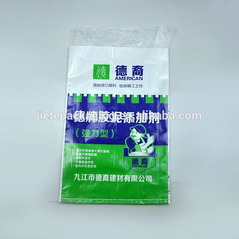 Video, new design pp woven bag with pe liner for packing 10kg cement, putty powder, glue