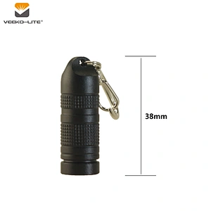 2018 New Aluminum Mini LED Flashlight 3AG3 Battery Key Chain light