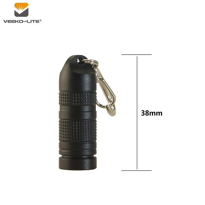 2018 New Aluminum Mini LED Flashlight 3AG3 Battery Key Chain light