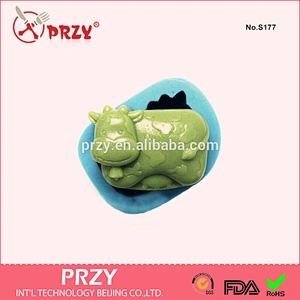 cow shaped cake decoration silicone soap molds wholesale